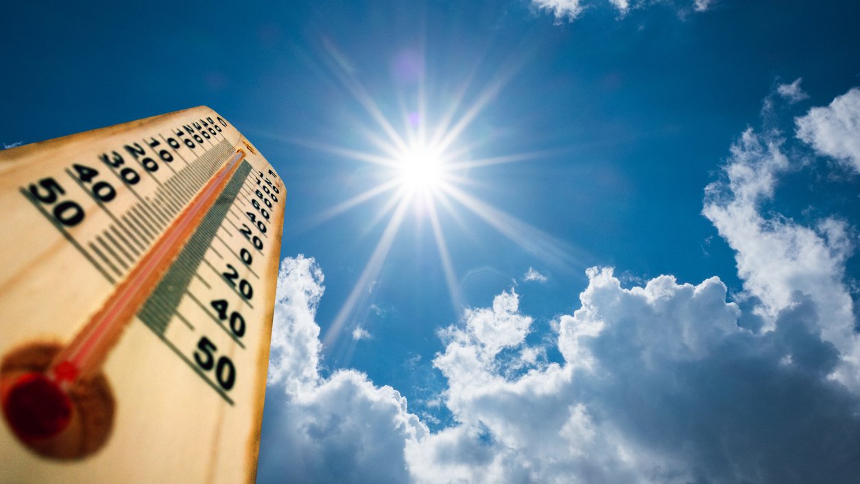 Klimatförändringarna får jordens temperatur att öka.