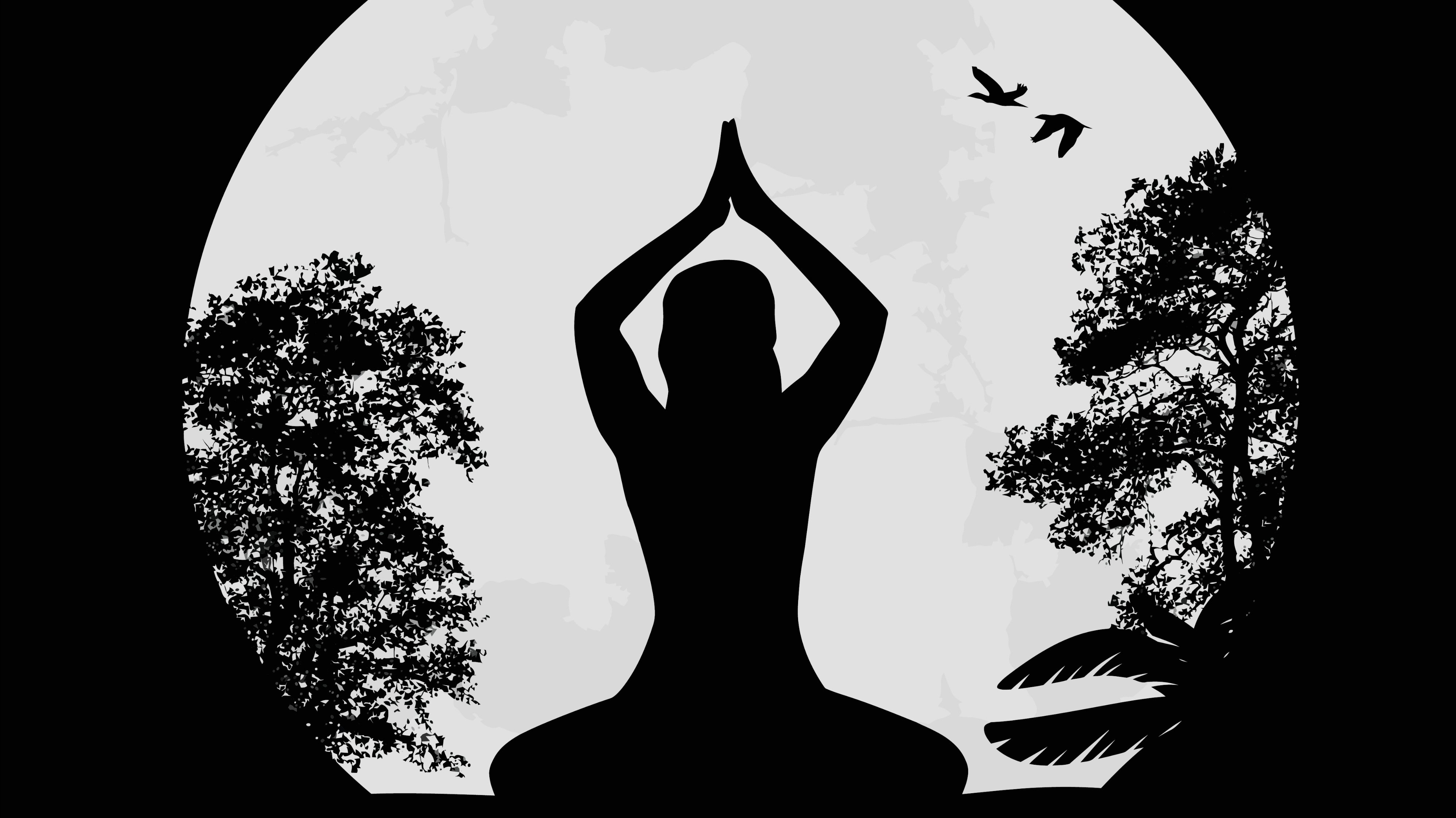 Inom hinduismen och buddhismen är det vanligt med yoga och meditation.
