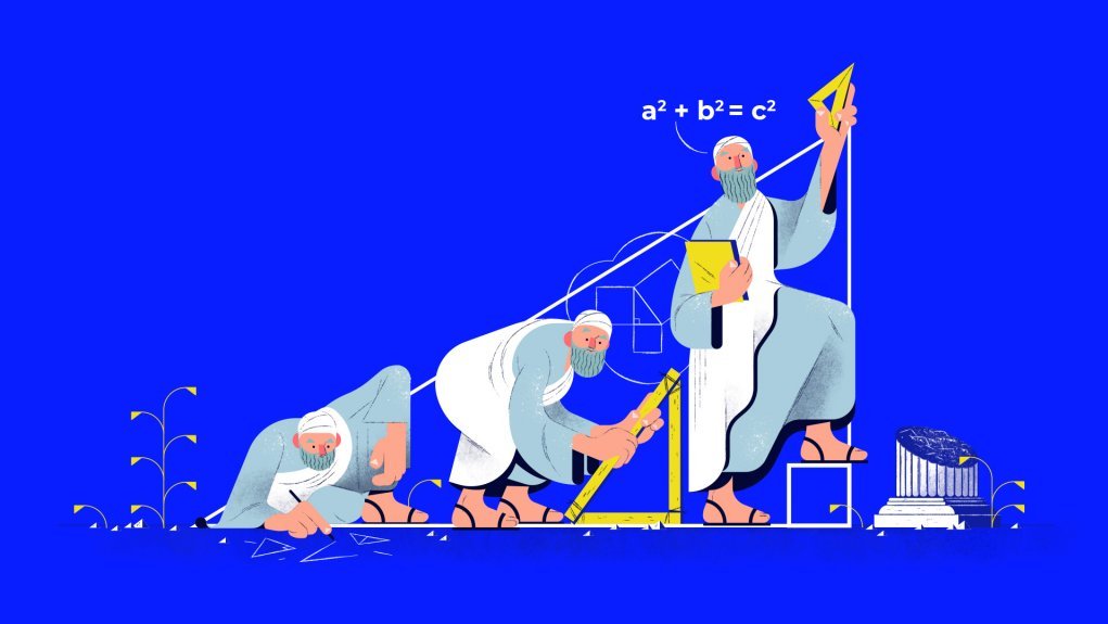 Pythagoras och hans trianglar